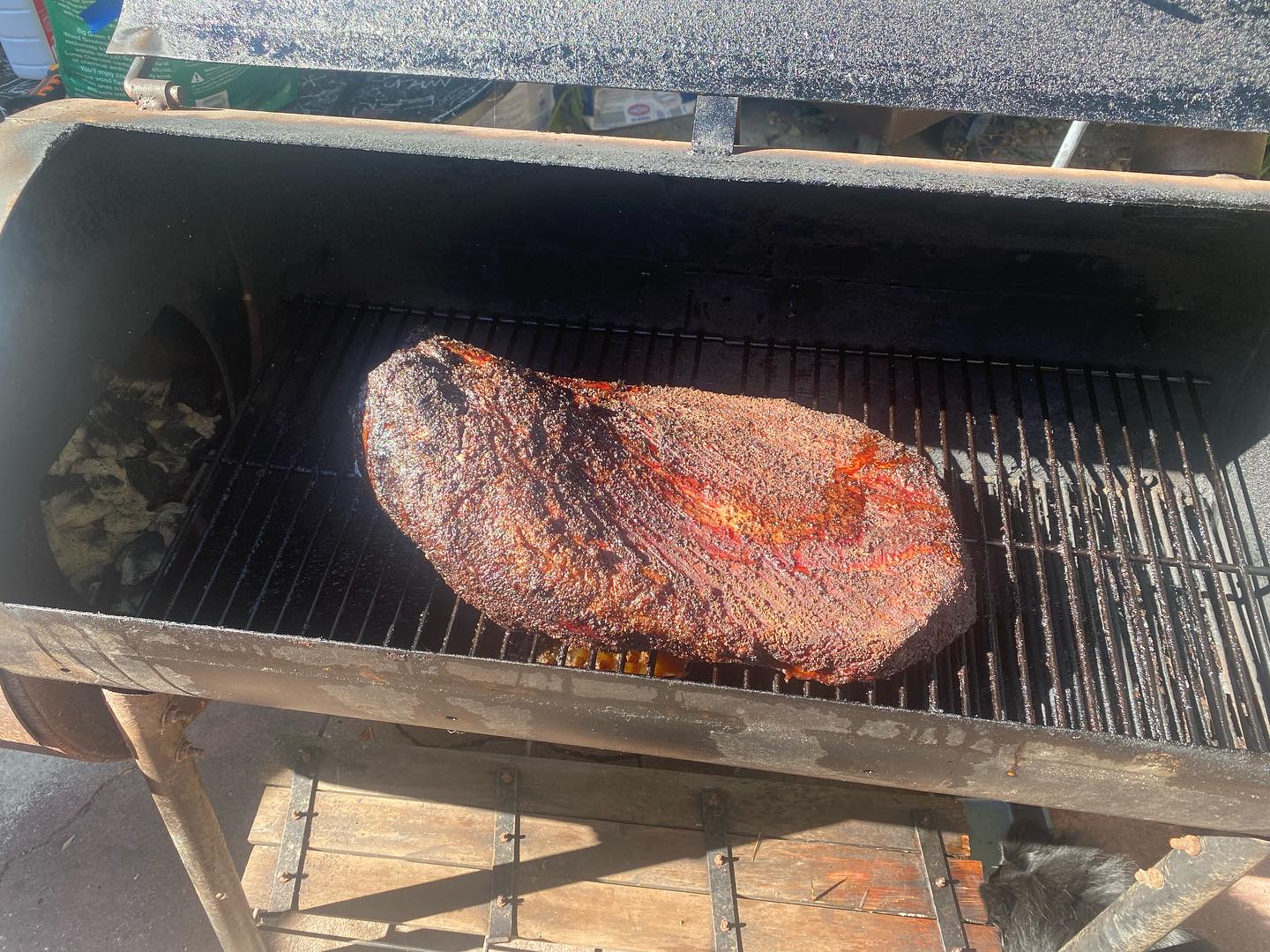 Smokeland barbecue brisket in Oakland